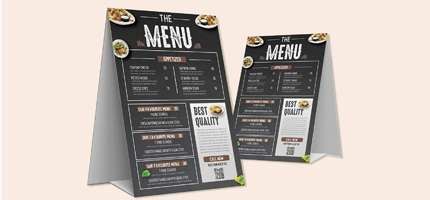 Tổng hợp những mẫu menu nhà hàng đẹp mắt nhất hiện nay