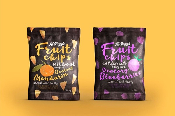Mẫu bao bì snack bắt mắt