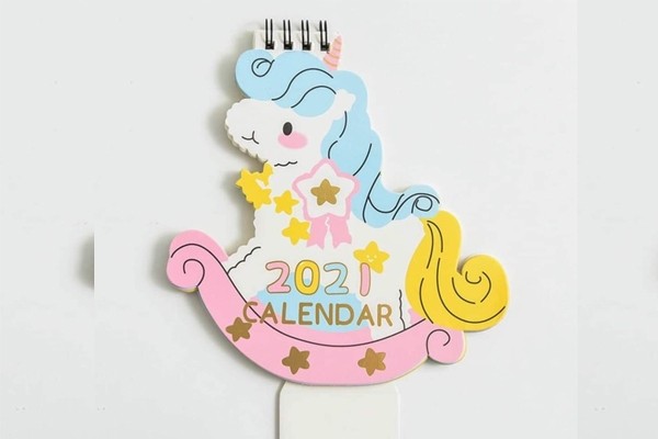 Mẫu in lịch để bàn 2021 độc đáo