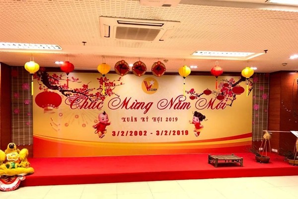 Mẫu backdrop chúc mừng năm mới