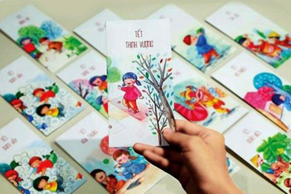 Mẫu lì xì Tết thịnh vượng