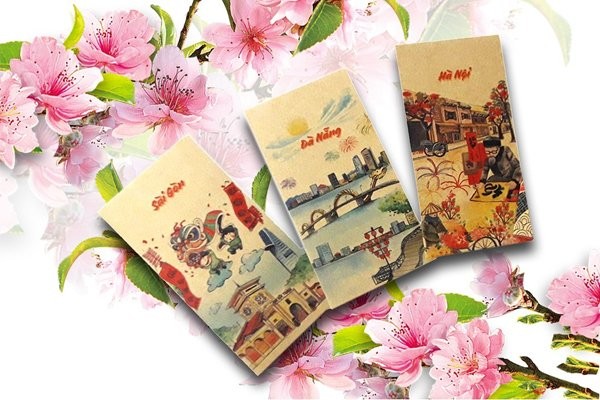 Mẫu bao lì xì 3 miền