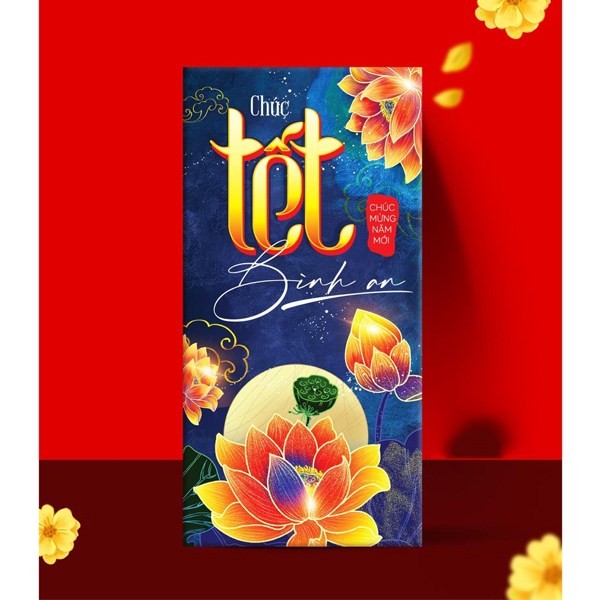 Thiết kế phong bao lì xì Chúc Tết