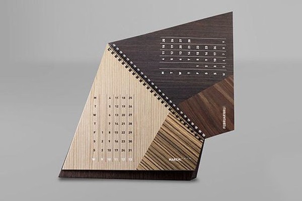 Mẫu lịch để bàn độc lạ nhất 2020