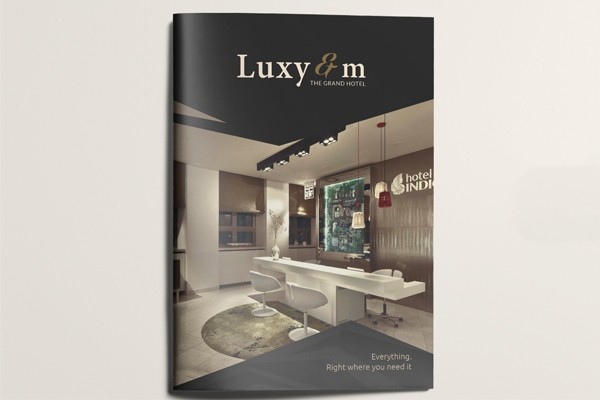 Mẫu catalogue khách sạn Luxy & M