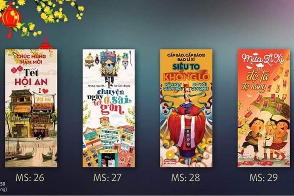 chất liệu giấy in lì xì