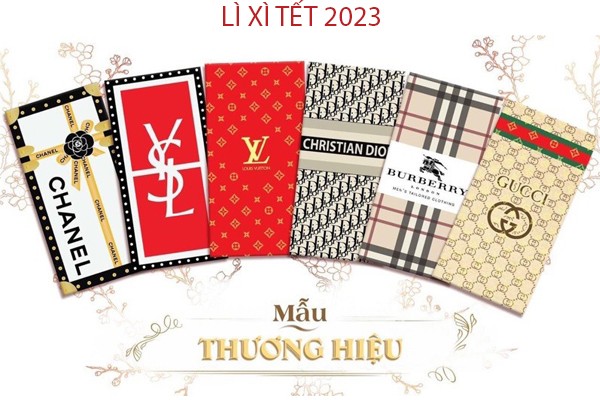 In bộ lì xì thương hiệu
