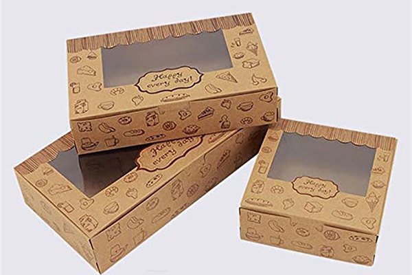 In hộp giấy đựng bánh bông lan