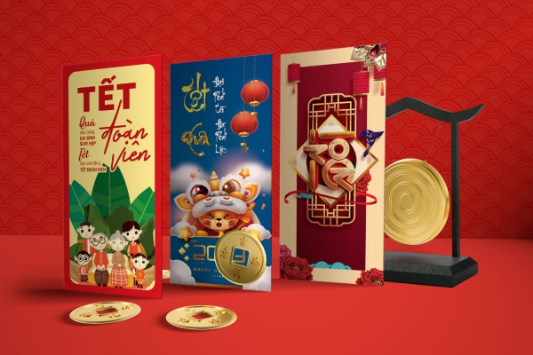 In bao lì xì đoàn viên giá rẻ theo yêu cầu tại Hà Nội