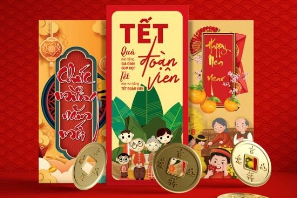 In bao lì xì đoàn viên giá rẻ theo yêu cầu tại Hà Nội