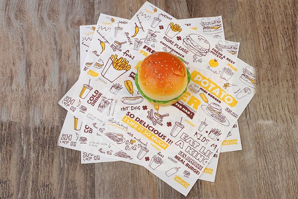 In giấy gói burger