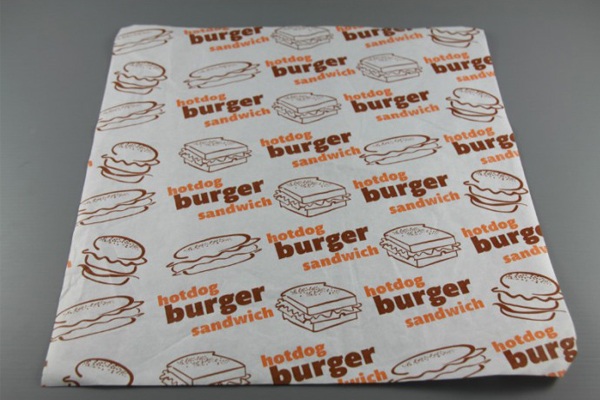 In giấy gói burger