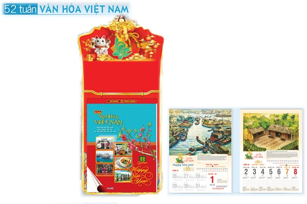 In lịch 52 tuần Văn hóa Việt Nam