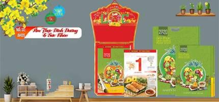 Những mẫu lịch bloc 2020 đẹp ấn tượng nhất