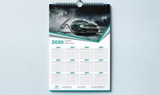 Những mẫu lịch treo tường 1 tờ 2020 đẹp nhất