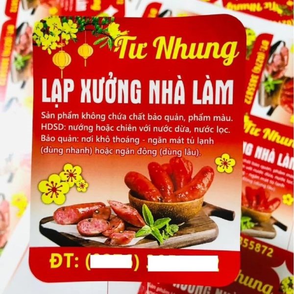 Top 10 mẫu tem lạp xưởng đẹp chất lượng được yêu thích hiện nay