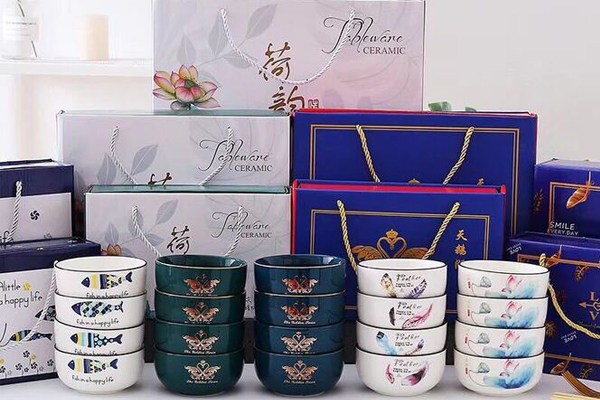 Mẫu hộp giấy đựng bát đẹp