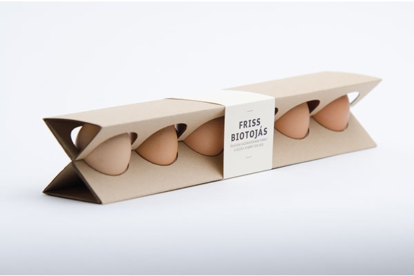 Thiết kế hộp giấy đựng trứng độc đáo