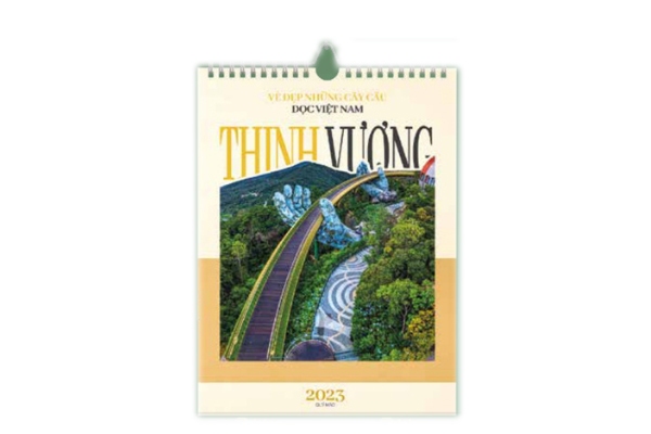 Mẫu lịch treo tường 2023 - Kết nối thành công