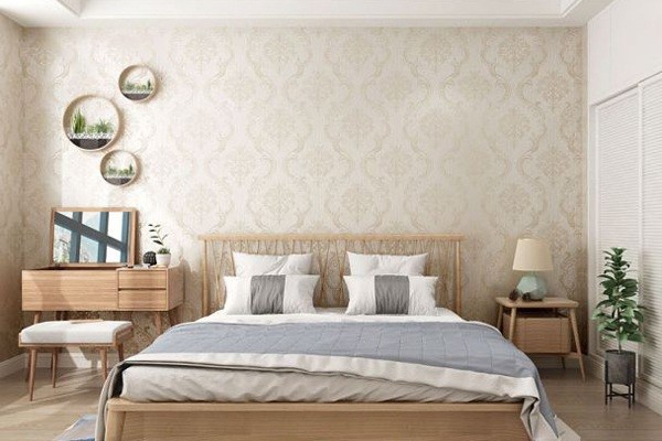 Mẫu giấy dán tường đẹp cho phòng ngủ