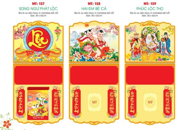 Mẫu bìa lịch bloc đẹp