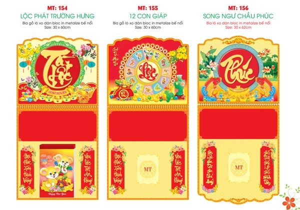 Mẫu bìa lịch blocc đẹp 2020