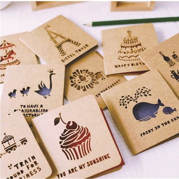 Mẫu thiệp chúc mừng 20-10 phong cách vintage