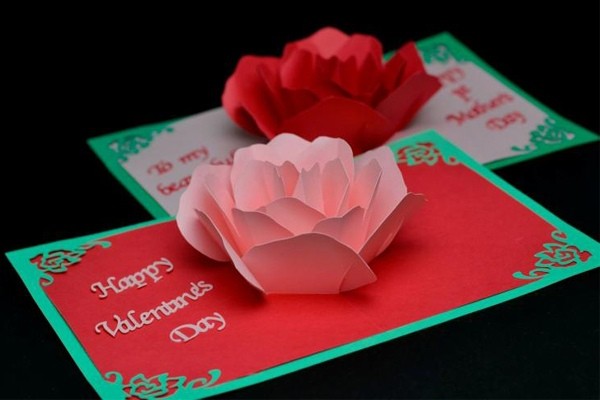 Thiệp valentine 3D đẹp nhất