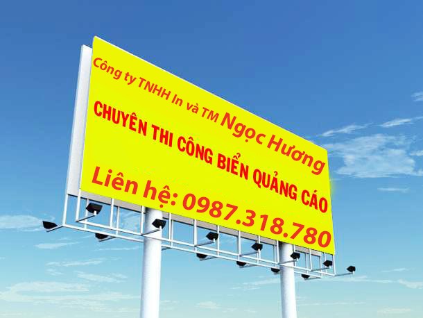 Biển bảng quảng cáo tại in ngọc Hương