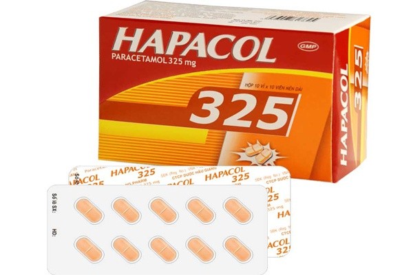 Mẫu vỏ hộp thuốc Hapacol
