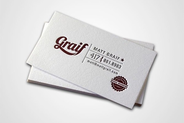 Thiết kế card visit chuẩn