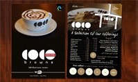 In menu café